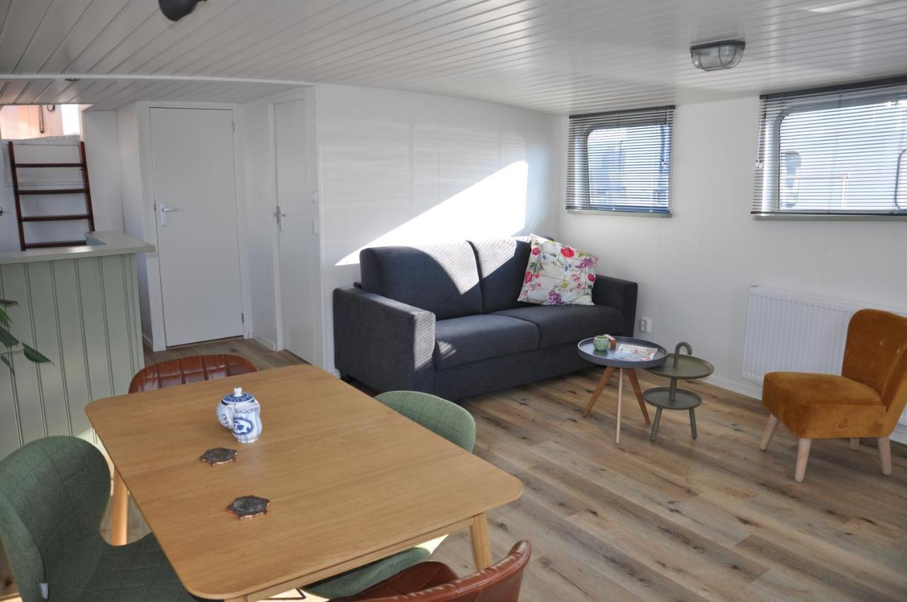 Private Lodge On Houseboat Amsterdam Esterno foto