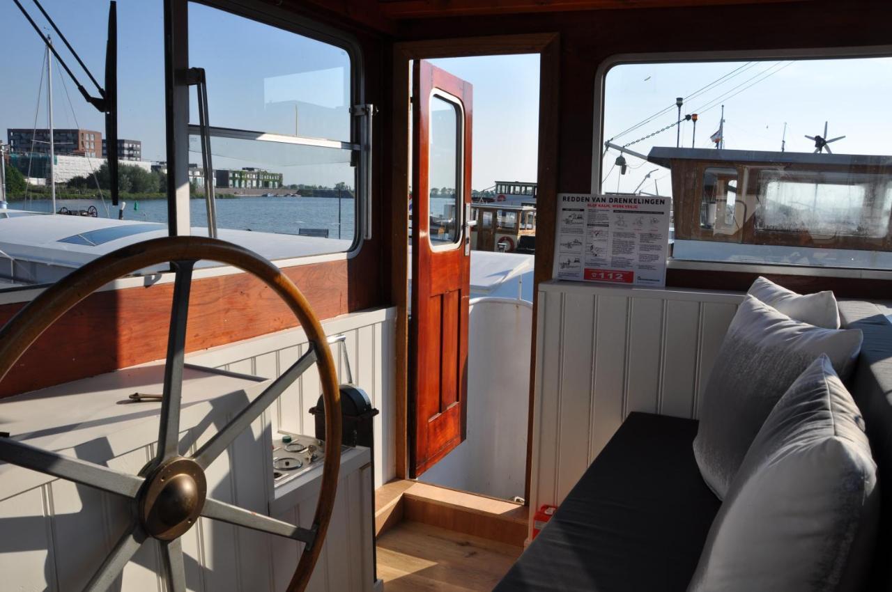 Private Lodge On Houseboat Amsterdam Esterno foto